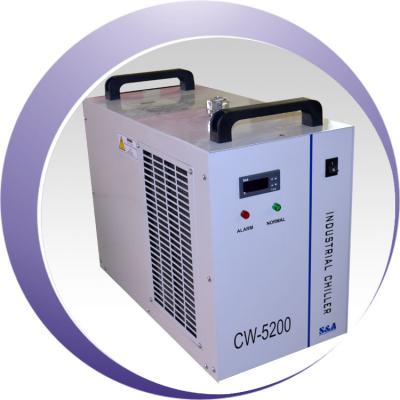 China Laser Cutting Machine Water Chiller CW 5200 Cheap Price Long Life Using Canton CO2 Laser Spare Parts for sale