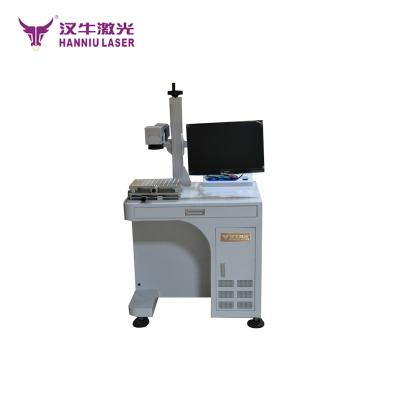 China Laser Marking Hanniu Stainless Steel Metal Fiber Laser Marking Machine For Aluminum for sale