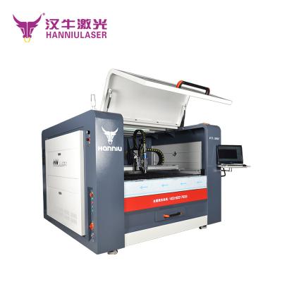 China Programmable Fiber Laser Cutting Machine 1300x900mm Small Size Acrylic Wood Stainless Steel And Good Performance Cast Brass Bed for sale