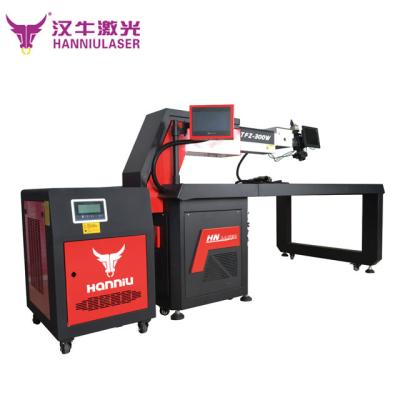 China Building Material Shops Hanniu YAG Stainless Steel Channel Letter Laser Welding Machine Fiber Laser Handheld Welder For SS Aluminum Steel for sale