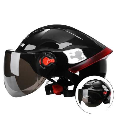 China Custom Removable ABS Electric Bicycle Motorcycle Riding Hard And Durable Safety Helmet for sale