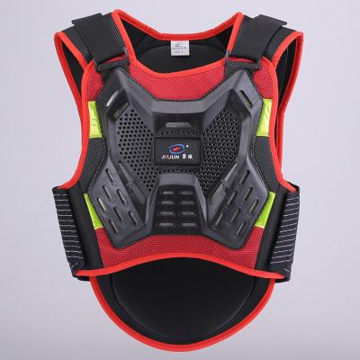 China Breathable Technical Locomotive Protective Vest Adult Chest Pad for sale