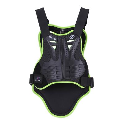 China Breathable Adult Adjustable Riding Vest Jacket Motorcycle Cycling Gear Set Snowboarding Green for sale