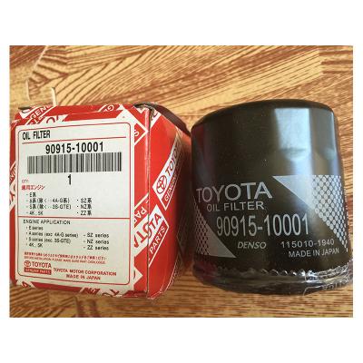 China Wholesale Filter Paper Automotive Cars Auto Engine Oil Filter 90915-10003 90915-YZZJ1 90915-10001 90915-03001 90915 yzze1 For Toyota Corolla for sale