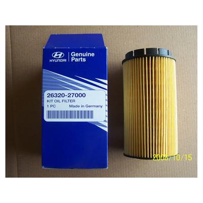 China Filter Paper Factory Price OEM 26320-27000 For Car Oil Filter for sale