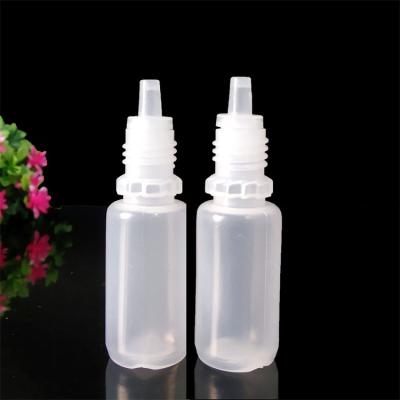 China Medicine Factory Direct Selling 5ml 10ml 15ml 20ml 30ml Empty Plastic Eye Squeezable Droppers for sale