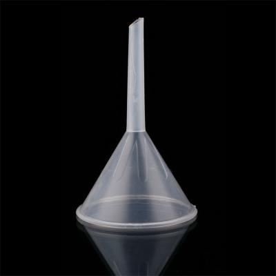 China Factory Lab Quality Clear Wide Mouth PP Plastic Funnel Directly for sale