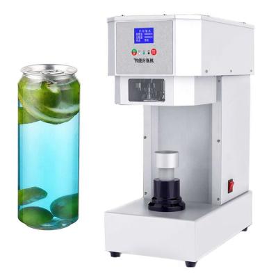 China Full Automatic Food Tin Can Sealing Machine Mojito Bottle Sealer Price for sale