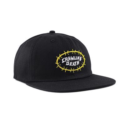 China JOINT JOINT Custom Unstructured Men's Low Profile 6 Panel Hat Hip Hop Snapback Hat for sale