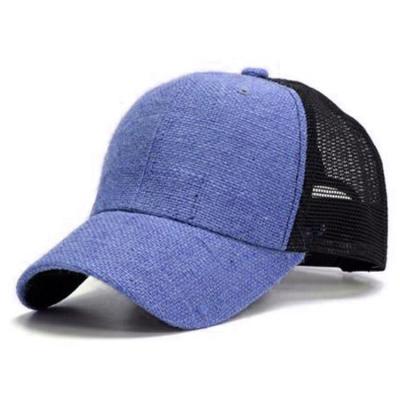 China Wholesale 6 Panel COMMON COMMON Hemp Custom Mesh Trucker Caps Hats With Logo for sale