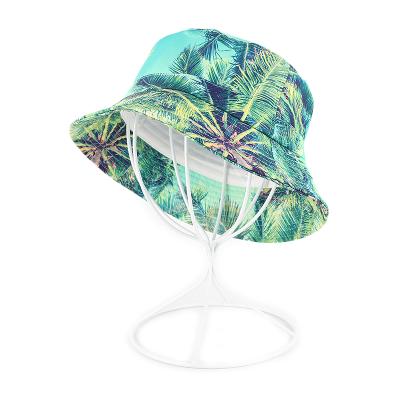 China Picture summer hatCustom design women fashion digital printing colorful bucket hat for sale