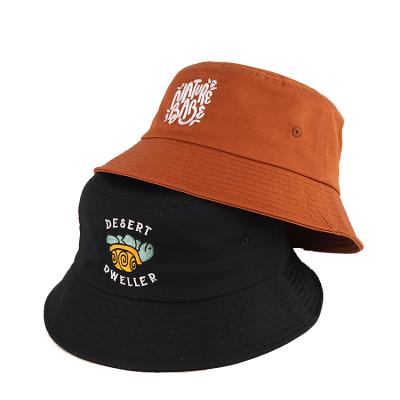 China Custom Image Picture Summer 100%Cotton Bucket Hat Designer Bucket Hats for sale