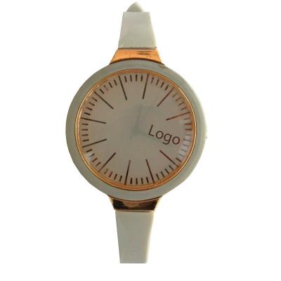 China Fashion Custom Non-specific Alloy Strap Gold Color Women Stainless Steel Luxury Thin Back Ladies Watches for sale