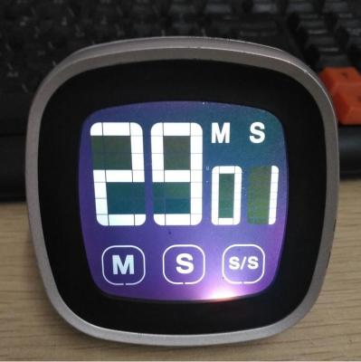 China Workable Touch Screen Mini LED Digital Timer with Large Display Kitchen Countdown Electric Timer Count Down Timer Temporizador for sale