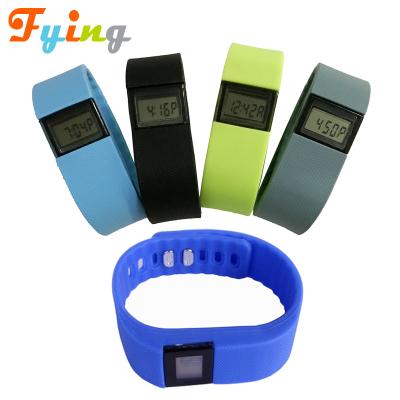 China wholesale new fitbit silicone band activity tracker MONITOR PEDOMETER WATCH wrist strap bracelet model YW5512A for sale