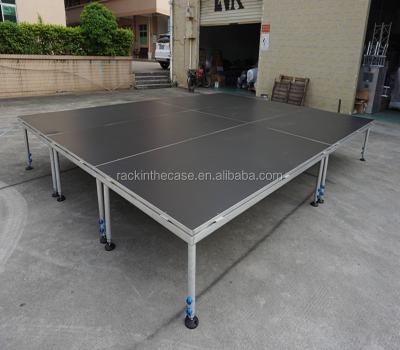 China Beyond Platform Removable Stage / Movable Stage 1* Adjustable waterproof platform 1 meter; meter 1.22*1.22; meter 1*2; 1.22*2.44meter for sale