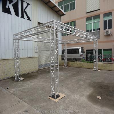 China RK heavy duty in vending truss / trade show truss display / tower truss aluminum lighting system vending for sale