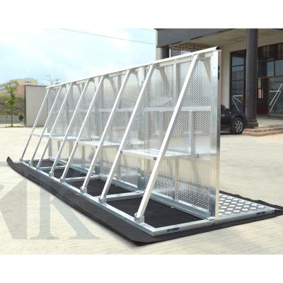 China aluminum alloy music festival design crowd barrier/aluminum road barrier for sale for sale