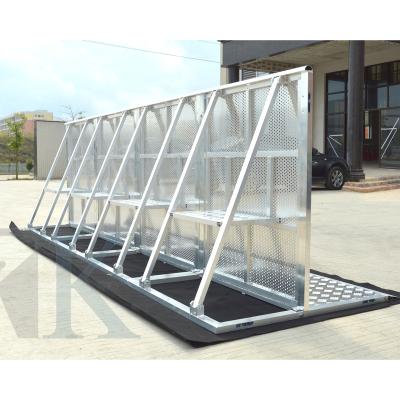 China Portable aluminum alloy concert crowd control barrier foil for sale for sale