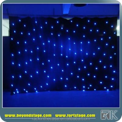 China Blackout Professional Led Curtains For Stage Backdrops LED Soft Video Curtain for sale