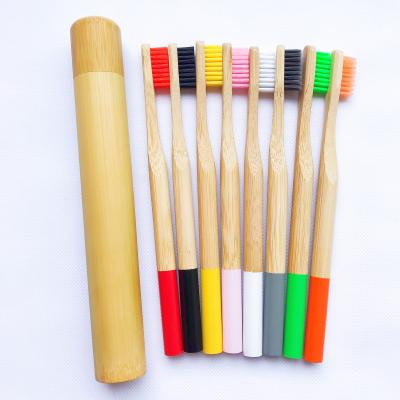 China Disposable Disposable Reusable Independent Waterproof Packaging Bamboo Toothbrush Hotel Use for sale