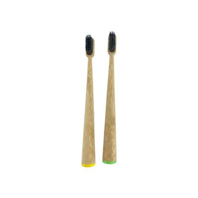 China Disposable Reusable Disposable Independent Waterproof Packing Bamboo Charcoal Toothbrush For Hotel Use for sale