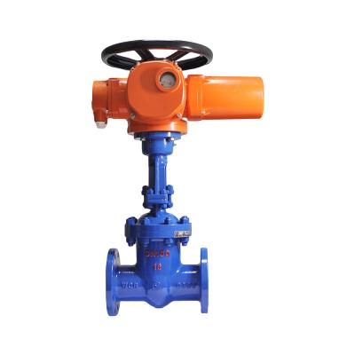 China Factory Manufacture General Price Cast Steel Electric Open-stem Gate Valve DN50 DN600 for sale