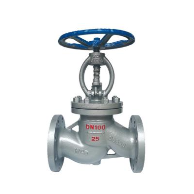 China General Cast Steel Globe Valve For High Temperature Steam Flange Boiler Switch DN50-DN300 for sale