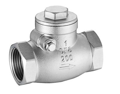 China Top Quality Stop Price ANSI Swing Check Valve Stainless Steel General Non Return Valve for sale