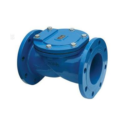 China general check valve dn700pn10 qt450 rubber flap check valve for water supply system for sale