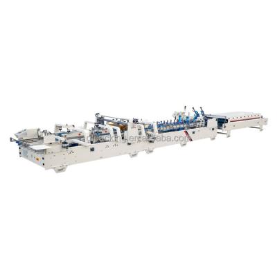 China machinery & 8.5 KW Hardware Hot Selling Automatic Multifunction Cardboard Flexo Folder Gluer Machine SHH-E for sale