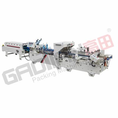 China food pre-fold folder gluer machine/automatic folding and gluing machine/folding and gluing machine YZHH Te koop