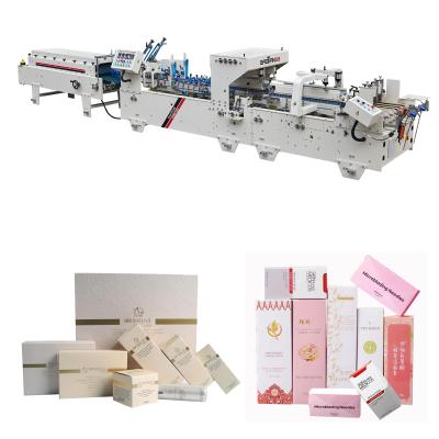 China YZHH Food Machine Making Cosmetics Box / Simple Straight Line Paper Cartons Folding Gluing Machine zu verkaufen