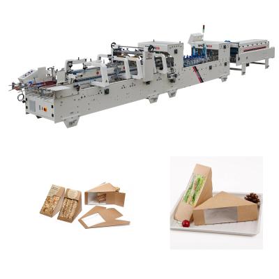 Κίνα HOT PACK PAPER BOX FOOD SANDWICH Crash Lock Bottom Automatic Folding Pasting Machine προς πώληση