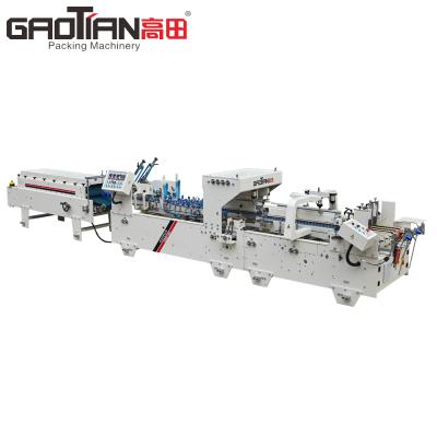 China Garment Shops YZHH-800 New Folder Gluer Machine Box Making Machine Machine 2021made in China Te koop