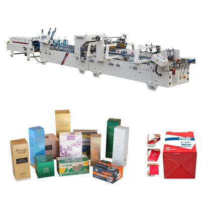 Chine SHH-AG Hotels Hot Selling High Speed ​​Automatic Folder Gluer Machine Making Lock Bottom Box à vendre