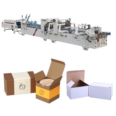 China SHH-AG Fully Automatic Hotels Craft Wrapping Paste Groove E/F Box Machine à venda