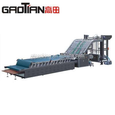 Cina Semi-automatic food WENZHOU GAOTIAN brand FM flute lamination machines / AUTOMATIC THERMAL FILM LAMINATING MACHINE in vendita