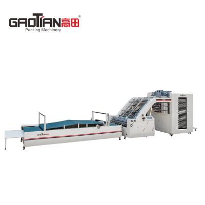 China machinery & FM-1450D 2021 Hot Material Made In China New Paper Corrugated Industrial Automatic Sheet Cardboard Flute Laminating Machine Laminator zu verkaufen