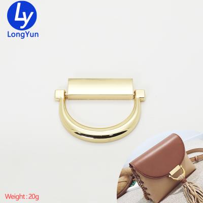 China New Design China Supplier Metal Bag Fit D Ring Buckles Decorative Metal Tassel Buckle Fittings for sale