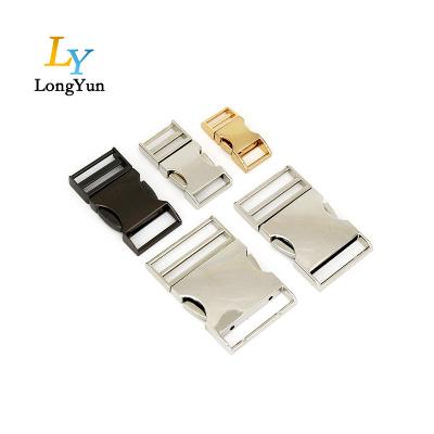 China Wholesale High Quality 38mm Metal Clasp Side Quick Release Buckle For Backpack for sale