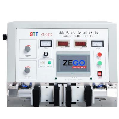 China ZEGO Multifunctional ZG-CT201D MACHINES Wire Testing Machine High Voltage Switch Complete Performance Tester for sale