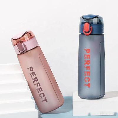 China Good Quality Motivational Custom Logo Bpa Free Plastic Eco-Friendly Sustainable Protein Water Bottle For Sport for sale