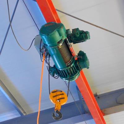 China Building Material Stores CD MD Model Electric Hoist Crane 2 Ton Price Wire Rope Pulling Hoist Crane for sale