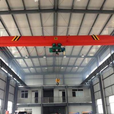 China 2021 New Bridge Crane 1-20 Ton Electric Single Girder Bridge Crane for sale