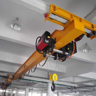 China Bridge Crane Workshop Warehouse 5 Ton Beam Bridge Crane European Single Beam Electric Bridge Crane for sale