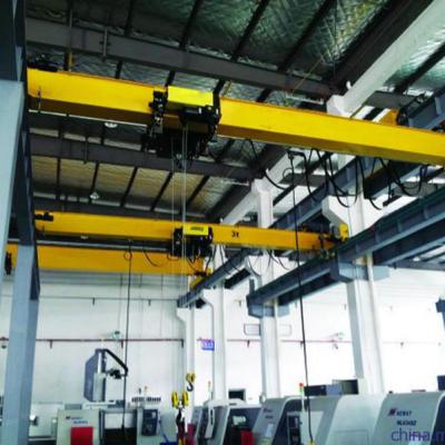 China Bridge Crane Chinese Supply Stable Performance Single Girder Suspension Bridge Crane for Industrial Enterprises for sale