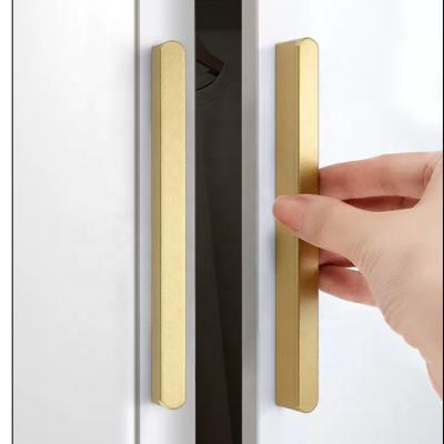 China Comfortable Modern Luxury Cabinet Hardware Furniture Drawer Cupboard Handles Metal Sideboards Furniture Wardrobe Handle for sale