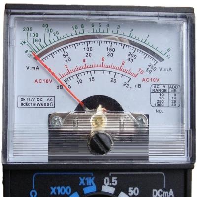 China Indicator multimeter DC experiment indicator multimeter teaching production quality is excellent school teaching experiment tip YX-1000A for sale