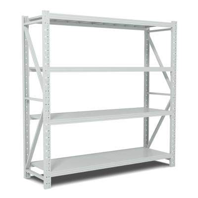 China Easy To Install Grocery Store Board Direct Side Double Side Punching Sale Rack Factory Display Supermarket Steel Shelves for sale